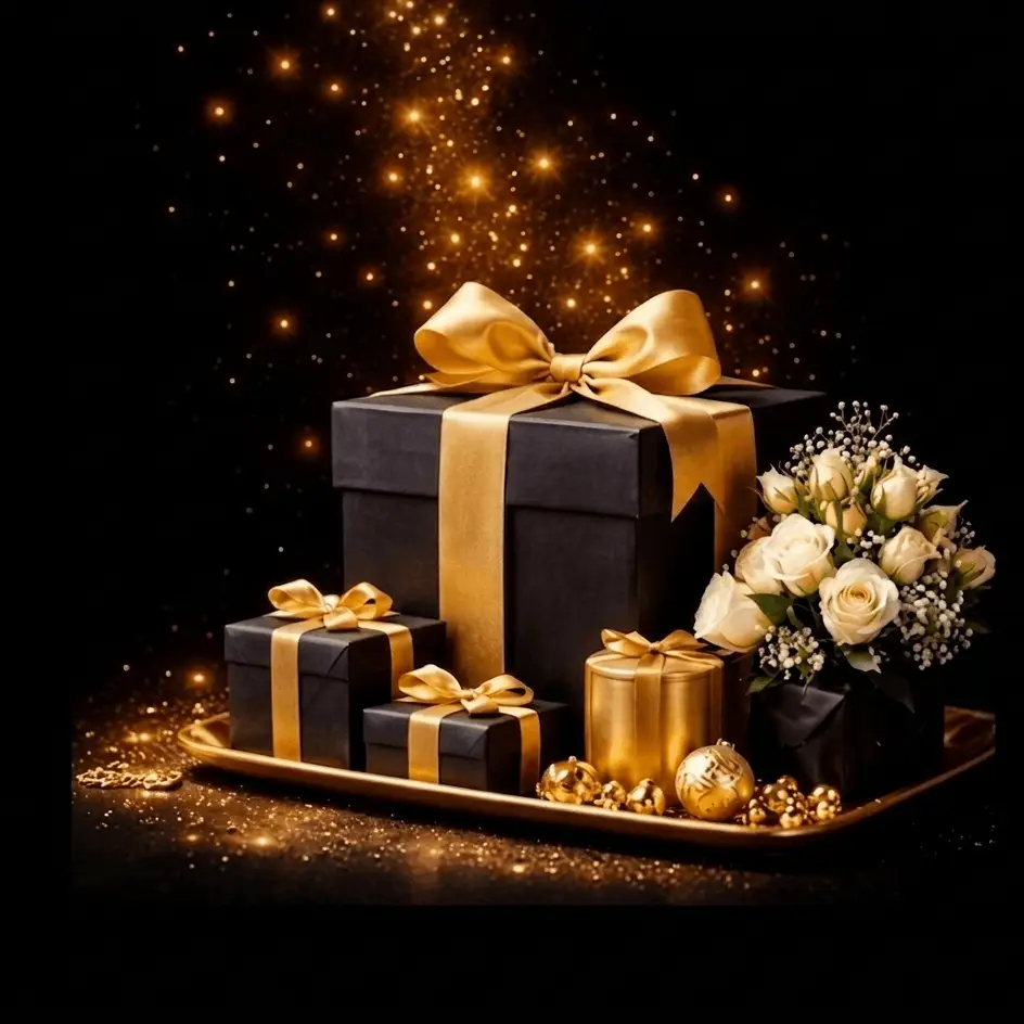 luwuBox - black theme gift box