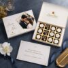 12 Pcs Circle Printed Chocolate Box | Designed for Special Moments