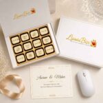 12 Pcs Rectangle Printed Chocolate Box | Customized for Celebrations