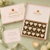 15 Pcs Heart Printed Chocolate Box | Crafted for Special Gifting