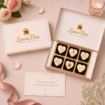 6 Pcs Heart Printed Chocolate Box | Made for Memorable Celebrations