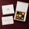 1 ptined 9pcs rec - luwubox-assorted-square-chocolates-9pcs-burgundy-corporate-gift-box