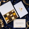 12 assroted NP- luwubox-assorted-square-chocolates-12pcs-navy-blue-gift-box