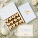 12pcs Heart ap -luwubox-custom-printed-heart-chocolates-12pcs-sage-green-gift-box