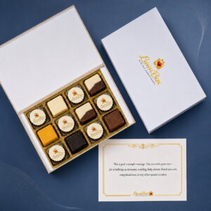 6 ptined 12pcs Cir - luwubox-custom-printed-round-assorted-chocolates-12pcs-navy-corporate-gift-box