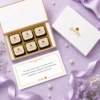 6pcs Rec Ap | luwubox-custom-printed-chocolates-6pcs-purple-luxury-gift-box