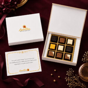 9 assroted NP- luwubox-assorted-square-chocolates-9pcs-burgundy-gift-box