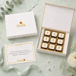 9pcs Rec Ap | luwubox-custom-printed-chocolates-9pcs-sage-green-gift-box