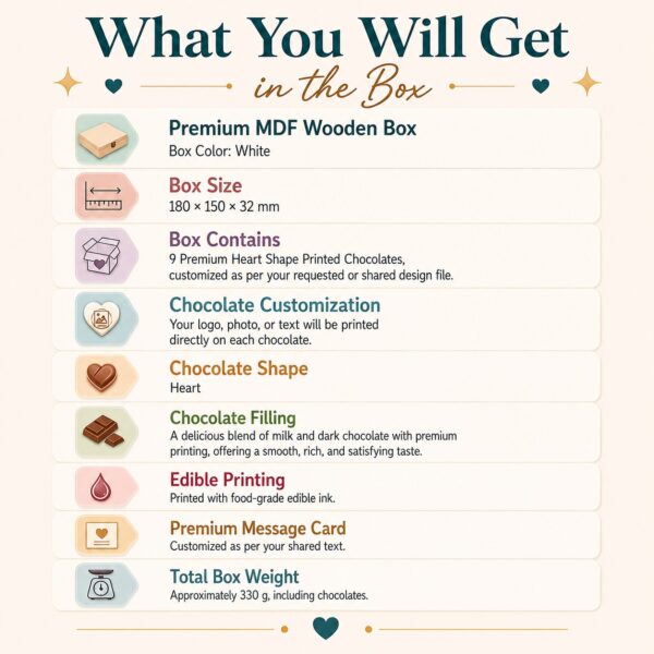 Heart-9pcs-custom-printed-chocolates-white-mdf-gift-box