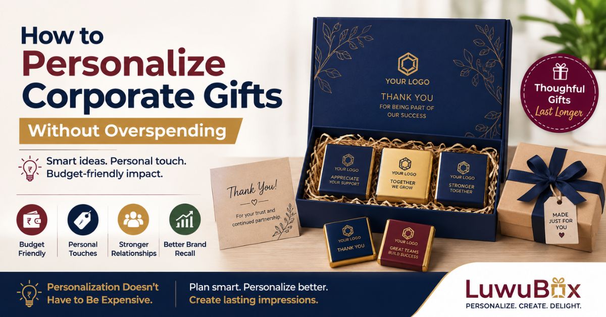 How to Personalize Corporate Gifts Without Overspending
