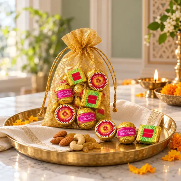 luwubox-diwali-chocolate-gift-pouch-golden-serving-tray