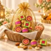luwubox-diwali-chocolate-gift-pouch-wicker-gift-basket