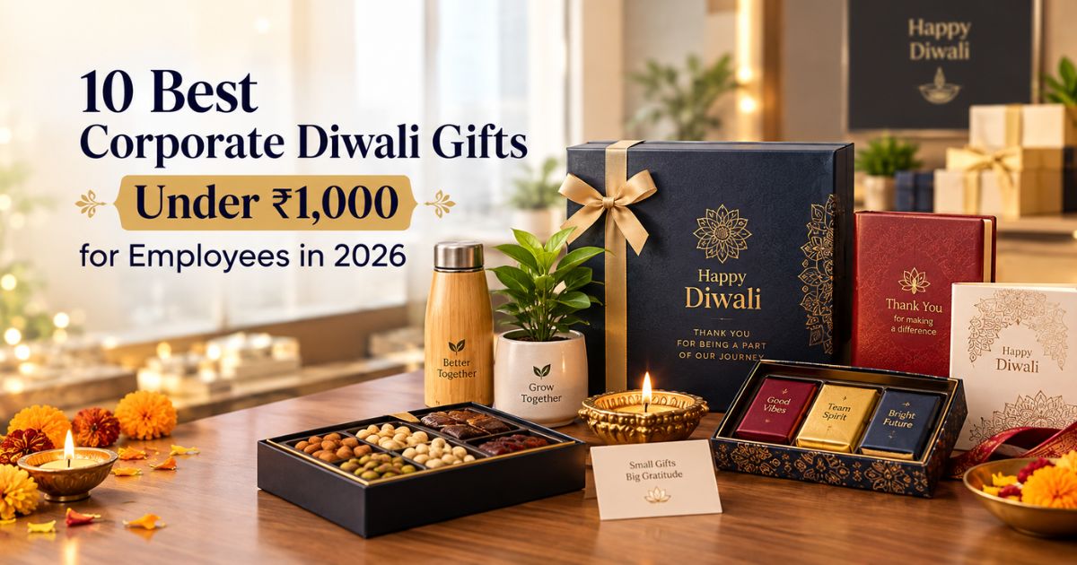 10 Best Corporate Diwali Gifts Under ₹1,000 for Employees in 2026