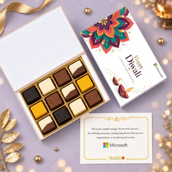 Assorted Chocolate Gifts for Special Moments – Personalised Chocolate (12 Pcs) (Copy)
