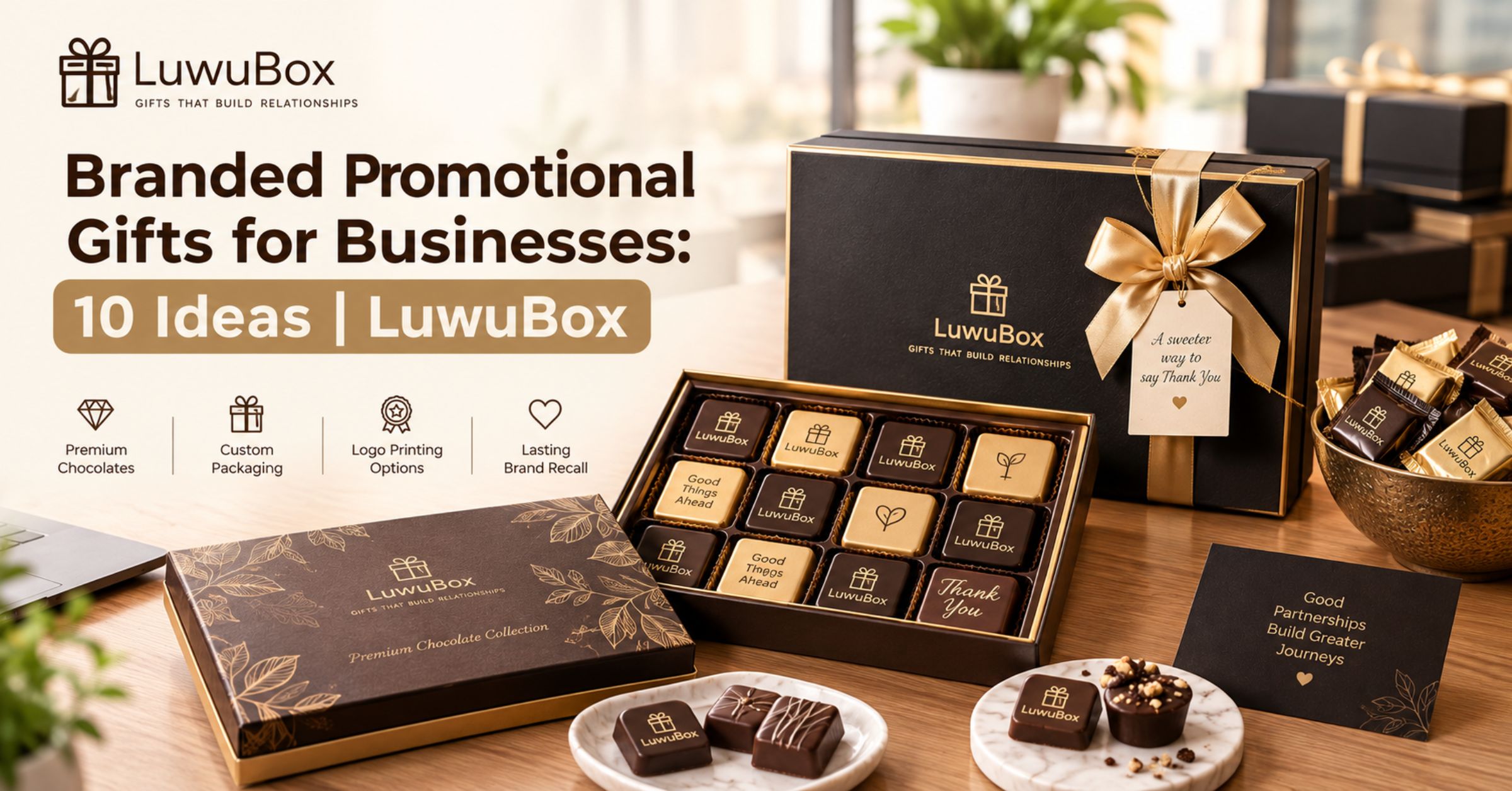 Branded Promotional Gifts for Businesses 10 Ideas LuwuBox